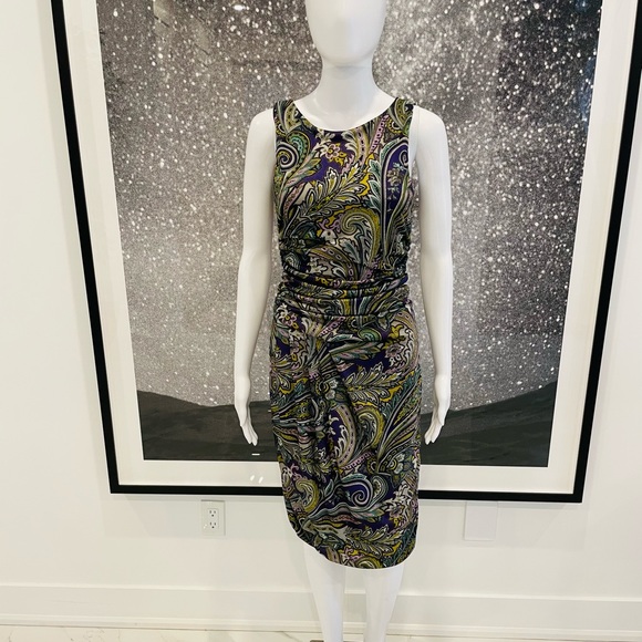 Etro Sleeveless Ruched Dress - Picture 5 of 11